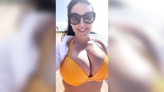 Slowmotion Jiggles: Angela White with the nice boobs #2