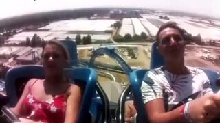 roller coaster boobs out #1