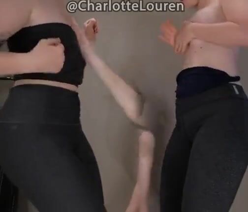 matching outfits getting pantsed