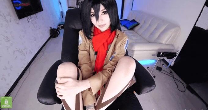 Mikasa Ackerman from Attack on Titan by Purple Bitch